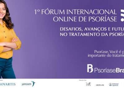 1° Fórum Internacional Online de Psoríase